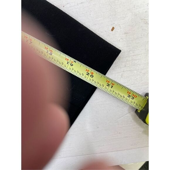 Diane Von Furstenberg Black Skirt Size 10 - Picture 9 of 11